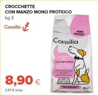 Tigre Crocchette con manzo mono proteico offerta