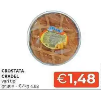 Mercatò Crostata CRADEL offerta