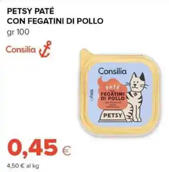 Tigre Petsy paté con fegatini di pollo offerta