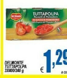DEM Pomodori pelati offerta