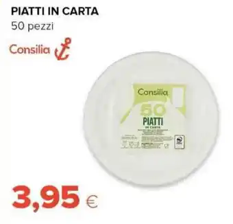 Tigre Piatti in carta 50 pezzi offerta