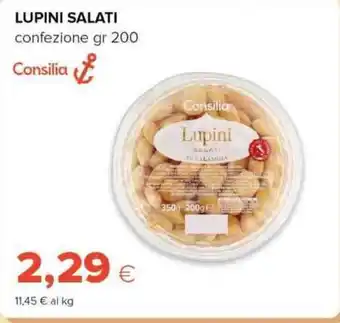 Tigre Lupini salati confezione offerta