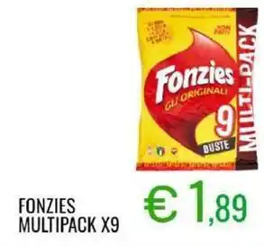 Sugros Fonzies multipack x9 offerta