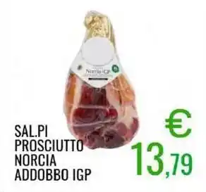 Sugros Sal.pi prosciutto norcia addobbo igp offerta