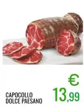 Sugros Capocollo dolce paesano offerta