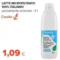 Tigre Latte microfiltrato 100% italiano parzialmente scremato - Consilia offerta