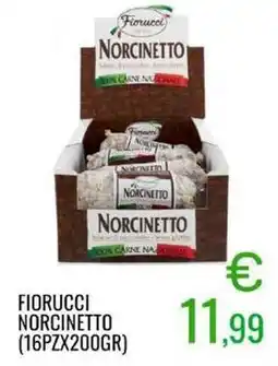 Sugros Fiorucci norcinetto (16pzx200gr) offerta