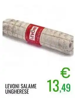 Sugros Levoni salame ungherese offerta