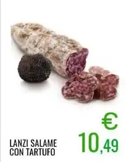 Sugros Lanzi salame con tartufo offerta