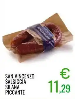 Sugros San vincenzo salsiccia silana piccante offerta