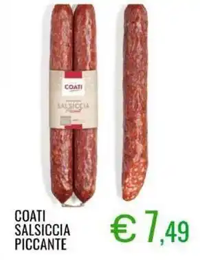 Sugros Coati salsiccia piccante offerta