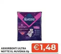 Mercatò Assorbenti ultra notte xl nuvenia x9 offerta