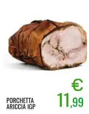 Sugros Porchetta ariccia igp offerta