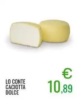 Sugros Lo conte caciotta dolce offerta