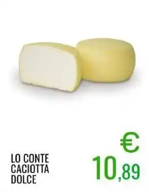 Sugros Lo conte caciotta dolce offerta