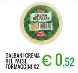 Sugros Galbani crema formaggini x2 offerta