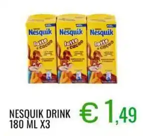 Sugros nesquik drink offerta