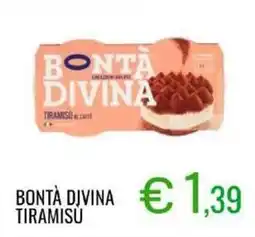 Sugros Bontà divina tiramisu offerta