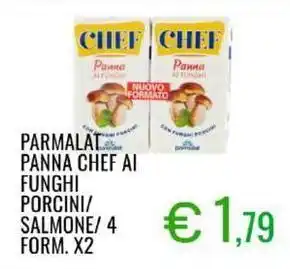 Sugros Parmalat panna chef ai funghi porcini offerta