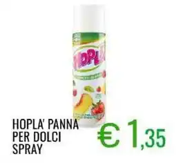 Sugros Hopla' panna per dolci spray offerta