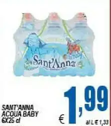 DEM Acqua sant'anna offerta
