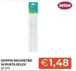 Mercatò Doppio decimetro in busta SELEX offerta