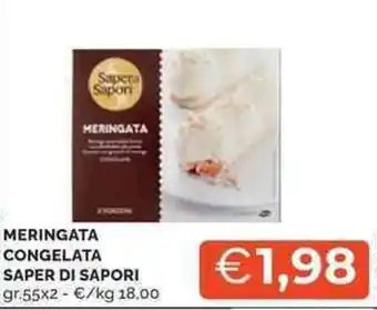 Mercatò Meringata congelata SAPER DI SAPORI offerta