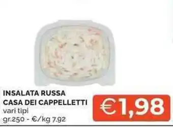 Mercatò Insalata russa casa dei cappelletti offerta