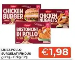 Mercatò Linea pollo surgelati FINDUS offerta