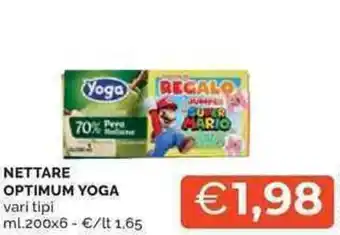 Mercatò Nettare optimum YOGA offerta