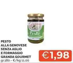 Mercatò Pesto alla genovese senza aglio e formaggio GRANDA GOURMET offerta