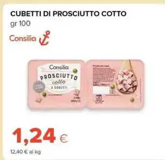 Tigre Cubetti di prosciutto cotto offerta