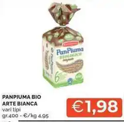 Mercatò Panpiuma bio ARTE BIANCA offerta