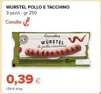 Tigre Wurstel pollo e tacchino 3 pezzi - offerta