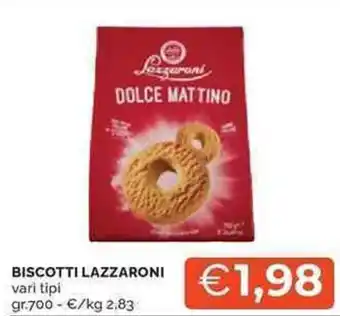 Mercatò Biscotti LAZZARONI offerta