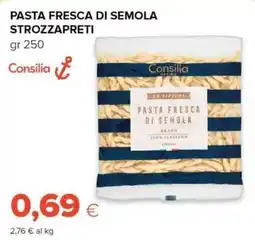 Tigre Pasta fresca di semola strozzapreti offerta