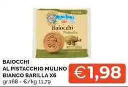 Mercatò Baiocchi al pistacchio mulino bianco BARILLA offerta