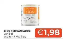 Mercatò Cibo per cani ADOC offerta