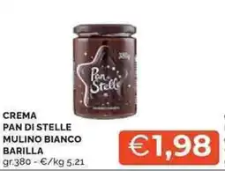 Mercatò Crema pan di stelle mulino bianco BARILLA offerta