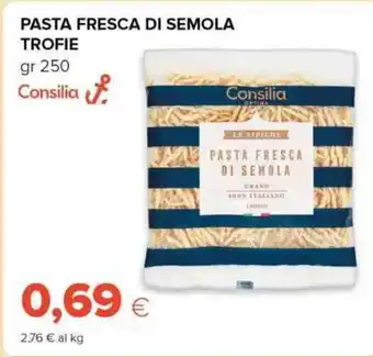 Tigre Pasta fresca di semola trofie offerta