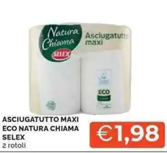 Mercatò Asciugatutto maxi eco natura chiama SELEX offerta