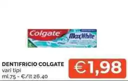 Mercatò Dentifricio COLGATE offerta