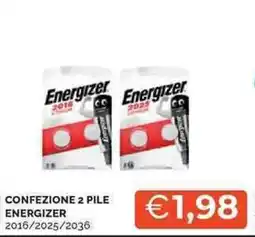 Mercatò Confezione 2 pile ENERGIZER offerta