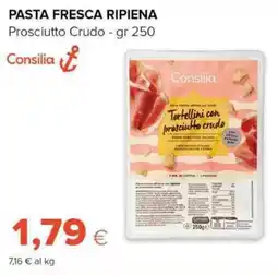 Tigre Pasta fresca ripiena prosciutto crudo - consilia offerta