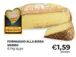 Mercatò Formaggio alla birra SBIRRO offerta