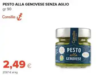 Tigre Pesto alla genovese senza aglio offerta