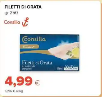 Tigre Filetti di orata offerta