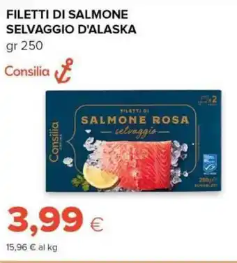 Tigre Filetti di salmone selvaggio d'alaska offerta