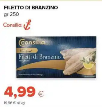 Tigre Filetto di branzino offerta