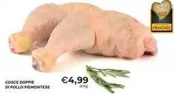 Mercatò Cosce doppie di pollo piemontese offerta